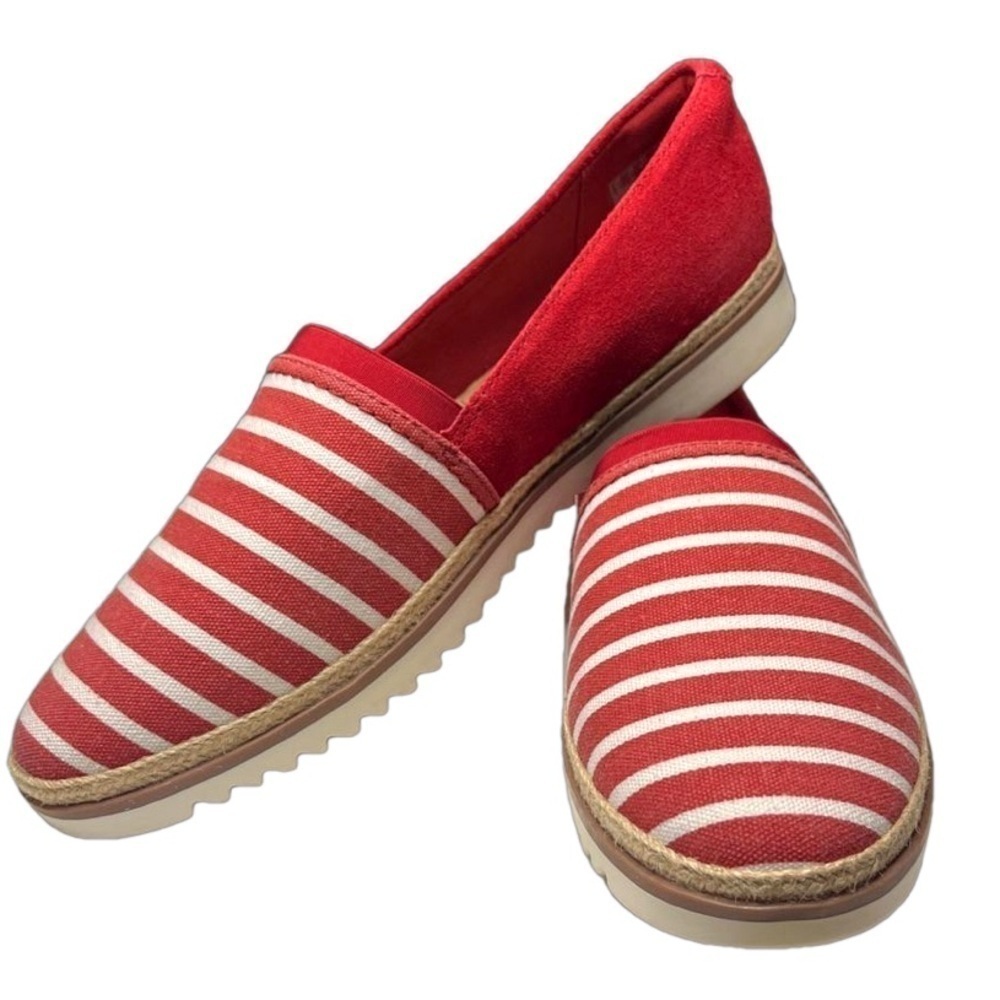Clarks Women’s Serena Paige Suede Slip On Espadrilles, Size 11W
